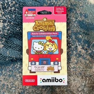 Animal Crossing Sanrio Collab Amiibo cards